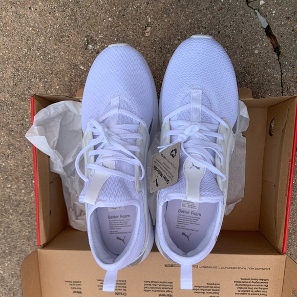 PUMA white running shoes - Picture 5 of 6